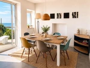 LocaLise - M6C - Les Clés de lOcéan - Maison avec vue mer exceptionnelle - Accès plage immédiat depuis la terrasse - Terrasse, jardin clos - Wifi inclus - Linge de lit inclus
