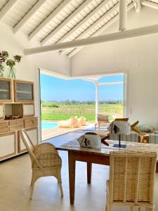 Cabanas brancas do pego