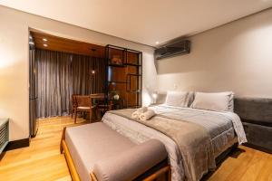 BHaus Vila Olimpia VN Casa do Ator | Apartmento Deluxe | 12o andar | Vaga de Garagem | Academia | Lavanderia pay per use | Minimercado | Recepção 24h | Coworking | Piscina | cs128