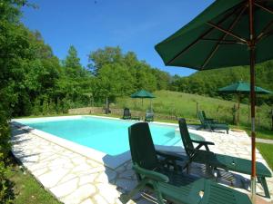 Two characteristic houses on an estate in Umbria