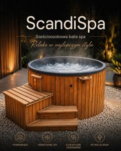 Domek z Balią Jacuzzi Escape Kołobrzeg