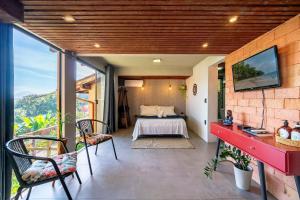 Loft Barra da Lagoa com vista by Achei Floripa
