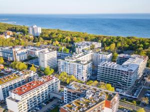 Apartament hotelowy delux w Kołobrzegu ul Kościuszki 16 Przyjazny dla osób na wózkach Pobyt 7 nocy 10 procent rabatu 4 noce 5 procent rabatu
