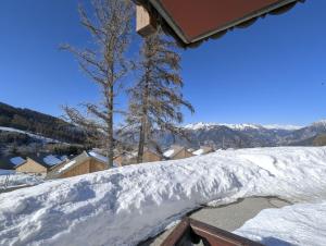 Le Nid Rouge Risoul Balcony & View Ski 100 m