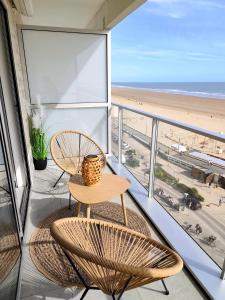 8ème Ciel Vue Mer Panoramique Balcon Wifi