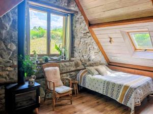 Studio cosy à létage dune grange de montagne