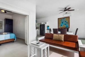 Beach-View Dog-Friendly Villa with Private Patio, Outdoor Pool, Streaming, AC