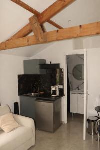 Studio cosy avec vue jardin et cadre paisible