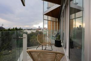Acogedor y Centrico Loft con AC En la Roma
