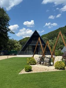 A-Frame Cabins & Private Jacuzzi