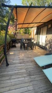 Mobil Home climatisé 6 personnes - Camping Les Sables dOr Cap dAgde