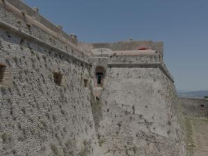 Fortress overlooking the sea