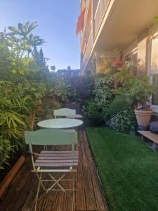 Appartement cosy avec terrasse ensoleillée, Paris 11e