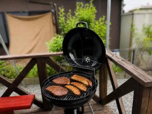 Hamabun テラスでBBQ 湖まで徒歩5分 無料駐車場3台