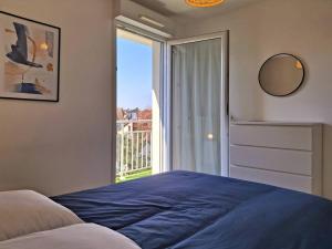 le neptune, merville franceville, 1 chambre avec balcon