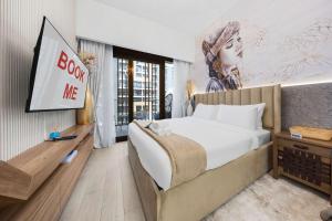 StayShort - Cozy Studio in Meydan for 2 close to Golf Courses