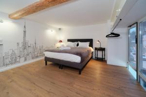 Immersive loft, 2 bedrooms, downtown, parking