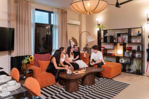 3000 Sqft of Ultra Luxury 3Bedroom Apartment with Private Cinema in Delhis Posh Locality of GK2 Hosting Parties Events Allowed Air Purifier Included