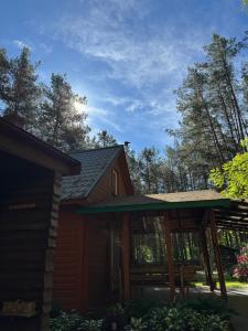 Chata przy lesie - sauna i balia