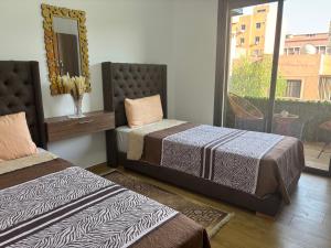 Cozy Family Apartment 2BR Pool Parking Gueliz Marrakesh