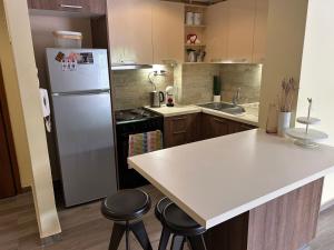 A cozy, 46 sqm flat three minutes from the sea