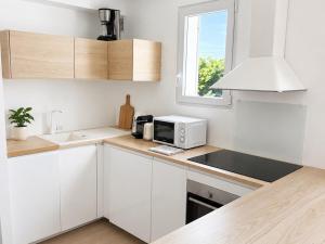 Charmant T2 rénové avec balcon, parking privé, à 2 pas des plages de Capbreton pour 4 personnes - FR-1-239-1071