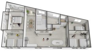 #2 Jeonpo Station House 4BR, 2BA Sleeps 16