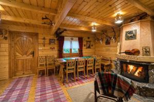 Bacówka Polanki - domek z balią