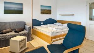 Penthouse-Stil, Loggia, Meerblick