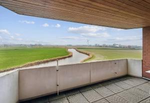Penthouse-Stil, Loggia, Meerblick