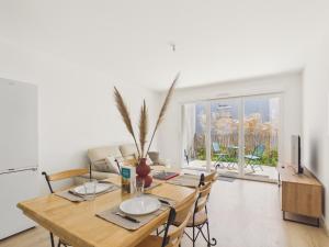 Appart recent avec terrasse pour 2
