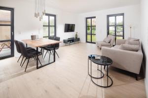 Küsten Suite Nord - direkte Wasserlage, Terrasse, 70qm