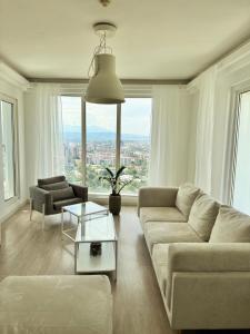 36th Floor Skyline Apartment with Spa & Fitness Included - Cevahir Sky City, Skopje