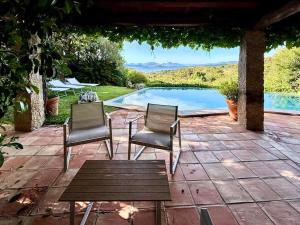 Villa in Portocervo, pool, 3 bedrooms, sea view