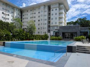 Staycation Maia Escapes Studio Apartment with Balcony and Pool view at Amaia Steps Altaraza Bulacan 5 mins from SM Tungko