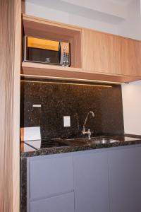 Flat aconchegante na Vila Olímpia - Vista para a avenida e ótima localização!
