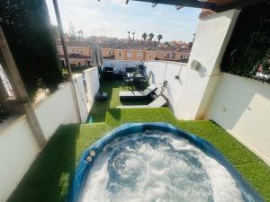 luxury homes penthouse Private jacuzzi vera Beach,garrucha,mojacar