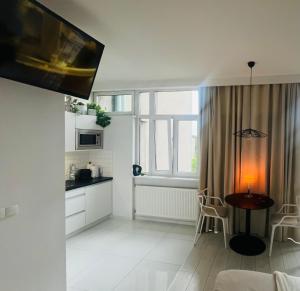 Apartament I LOVE PIOTRKOWSKA z wielkim lustrem, balkonem i klimatyzacją