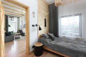 APARTAMENT PREMIUM Z DuŻYM TARASEM - DOM NAD MORZEM TARAS WIDOKOWY ZE STREFĄ WYPOCZYNKU, SALA ZABAW