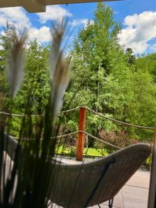 Domki Dwa jelonki - balia z jacuzzi i sauna