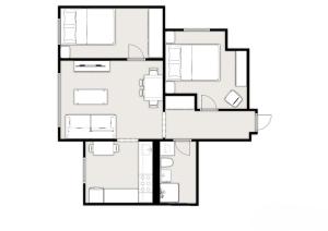 Bubblegum 2 Bedroom Apartment in Mokotow