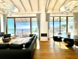 Apt "Sunset Lounge" in Waase - Ummanz - Meerblick, Kamin, Sauna