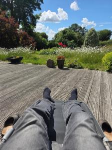 Ferienhaus mit Naturblick