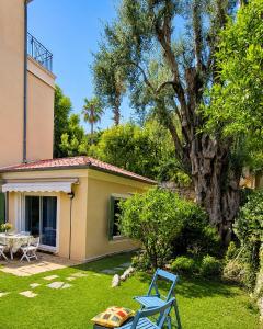Provençal gem - large garden in Beaulieu - 6min walk to the beach