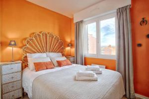 cabourg 2000, cabourg, 2 chambres avec bacon vue me