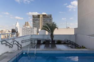 Stay Home Centro Histórico - Varanda com vista para a cidade - Piscina para lazer ou natação - Academia - Lavanderia - Vaga de estacionamento no prédio