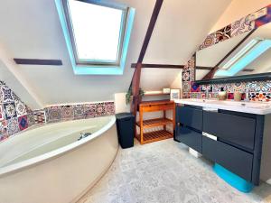 Maison à Beg Meil avec jardin, plages à pieds