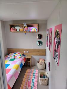 Mobil home MIMIZAN PLAGE climatisé dans camping avec piscine