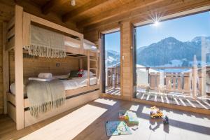 Chalets Les Portes de Megeve : photos des chambres