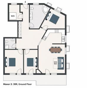 7BR Luxury Chalet near Interlaken with AC for 18 guests